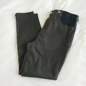 Good American Good Mama Maternity Jeans Women's Size 18 Green Denim Cotton Blend